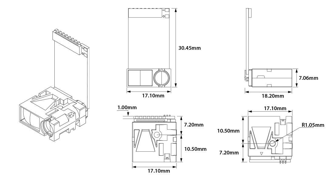 High-Precision Phase Laser Distance Module LDLL