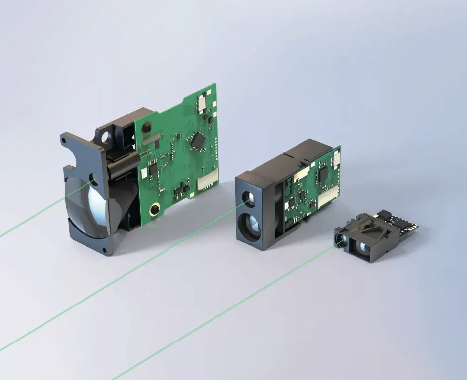 green laser beam sensors