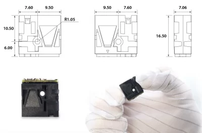 Moduł laserowego czujnika odległości 1 mm