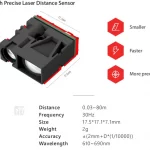 1mm Laser Distance Sensor Module LDL S with 30Hz 30 Meter for Outdoor Strong Light