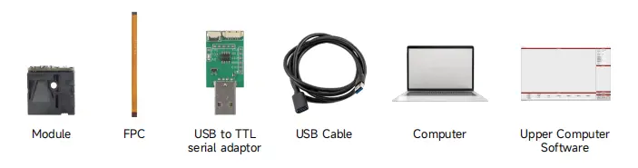 laser distance sensor Quick Testing Guidance