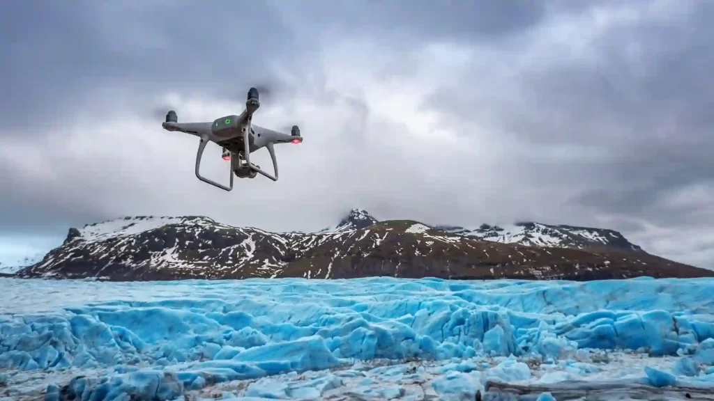 Laser ranging is used for unmanned aerial vehicles