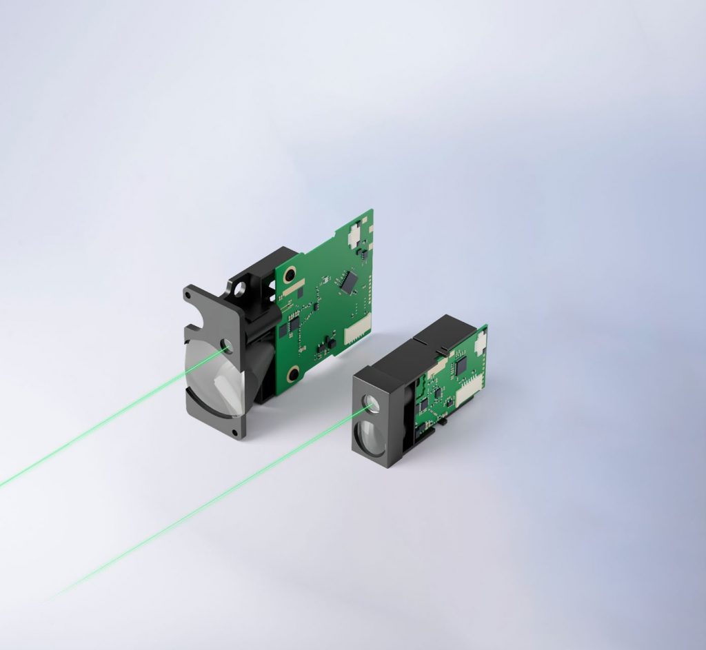 green laser distance sensors
