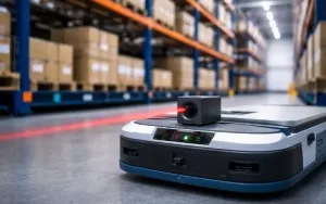 Fast Laser Distance Sensor for AGV