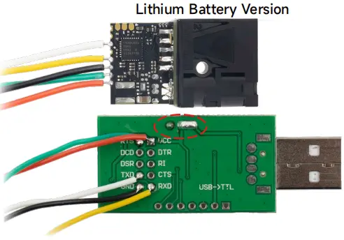 Laser Rangefinder Sensor Module 0.03–60 m for Accurate Tank Level Monitoring - Görsel 2