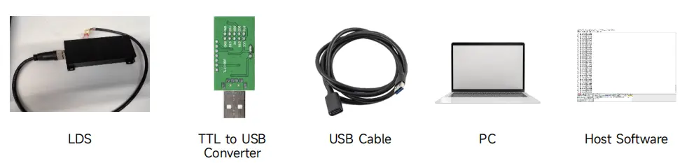 LDJU laser distance sensor integration