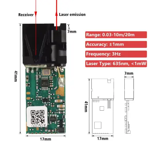 Prototype Laser Distance Sensor 1