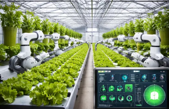 laser distance sensor for Greenhouse Automation and Smart Farming Systems