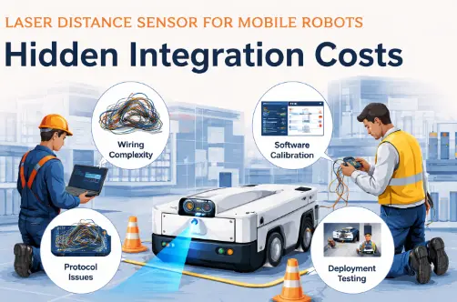 Laser Distance Sensor for Mobile Robots