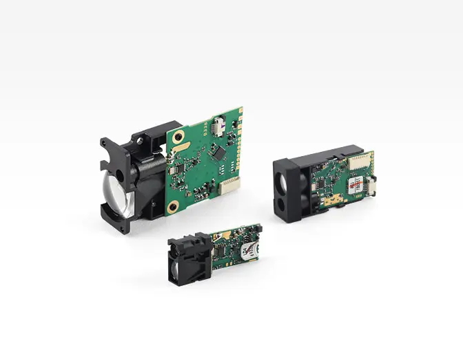 Sensor de distancia láser de fase