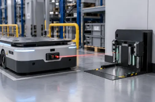 Laser Distance Sensor for AMR Docking