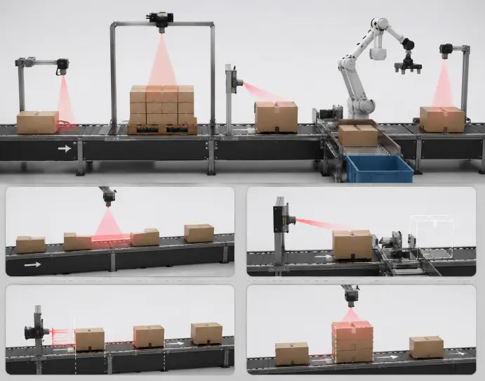 Laser Ranging Sensors for Conveyor Systems